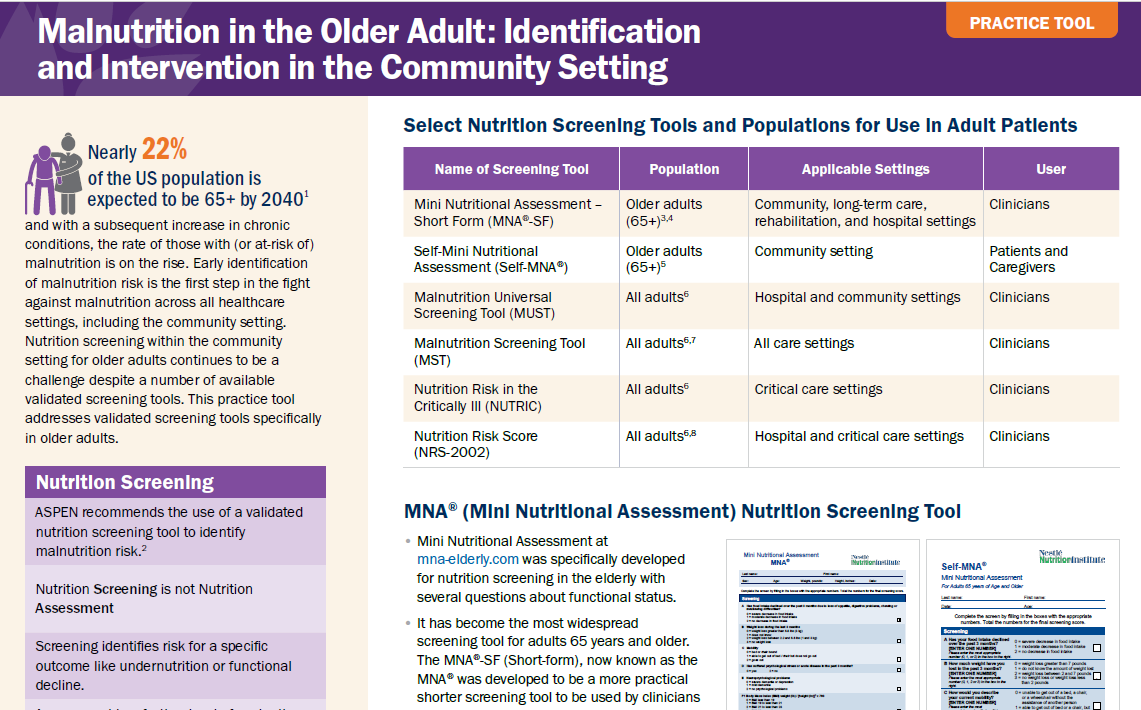 aspen-malnutrition-identification-intervention-tool